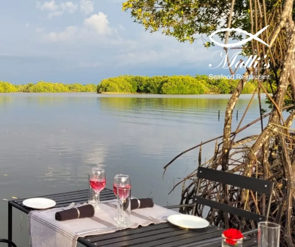 Malli's Seafood Riverside in Bentota