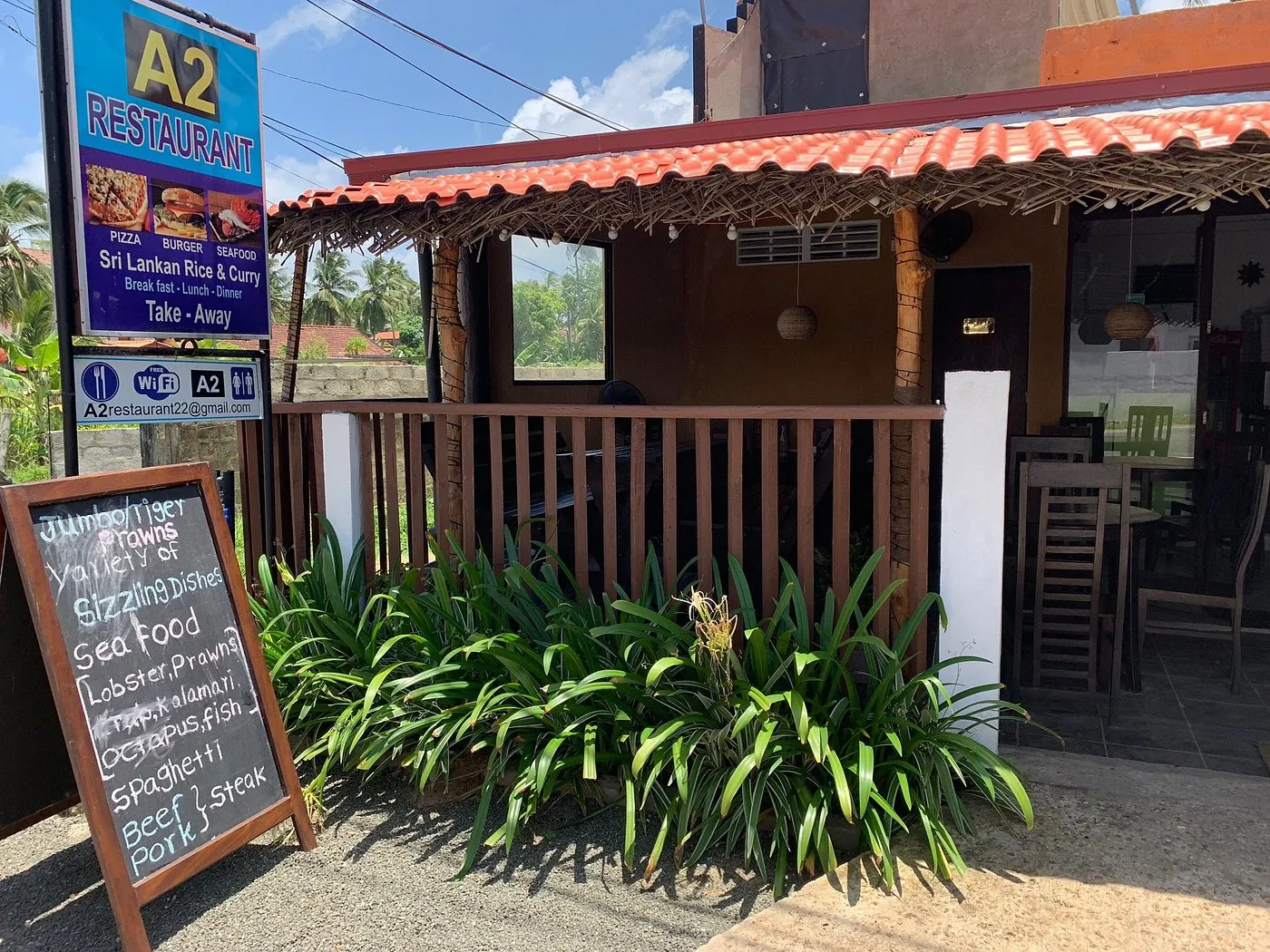A2 Restaurant in Hikkaduwa